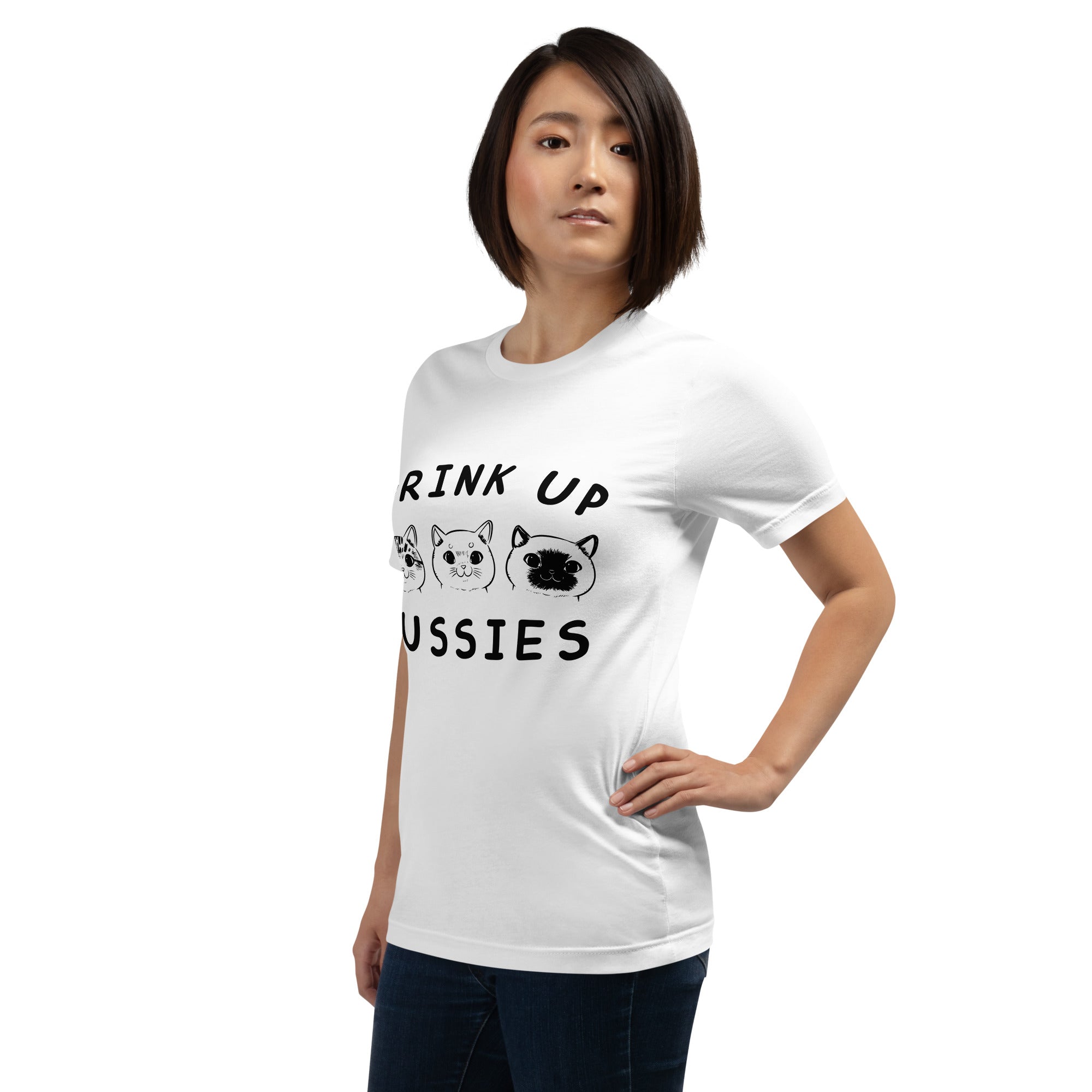 Drink up pussies unisex t-shirt