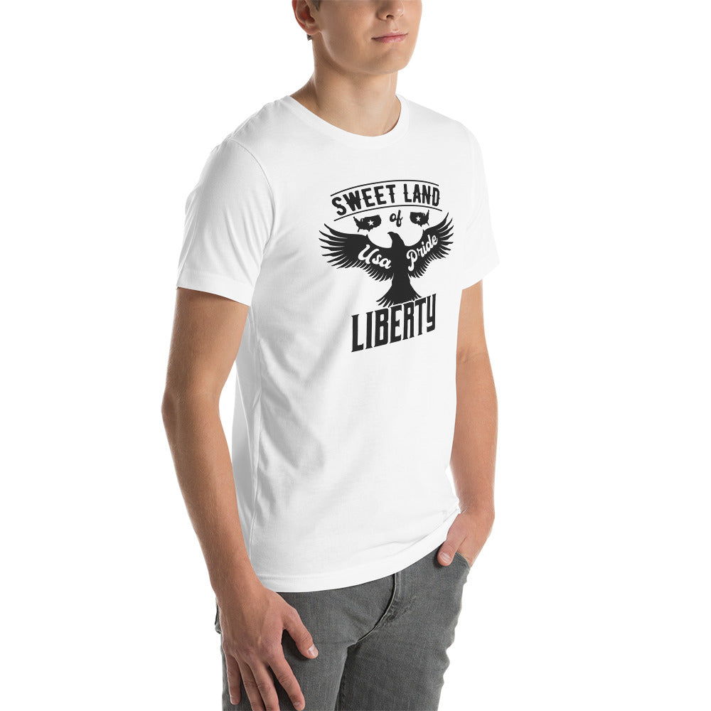 Sweet land liberty unisex t-shirt