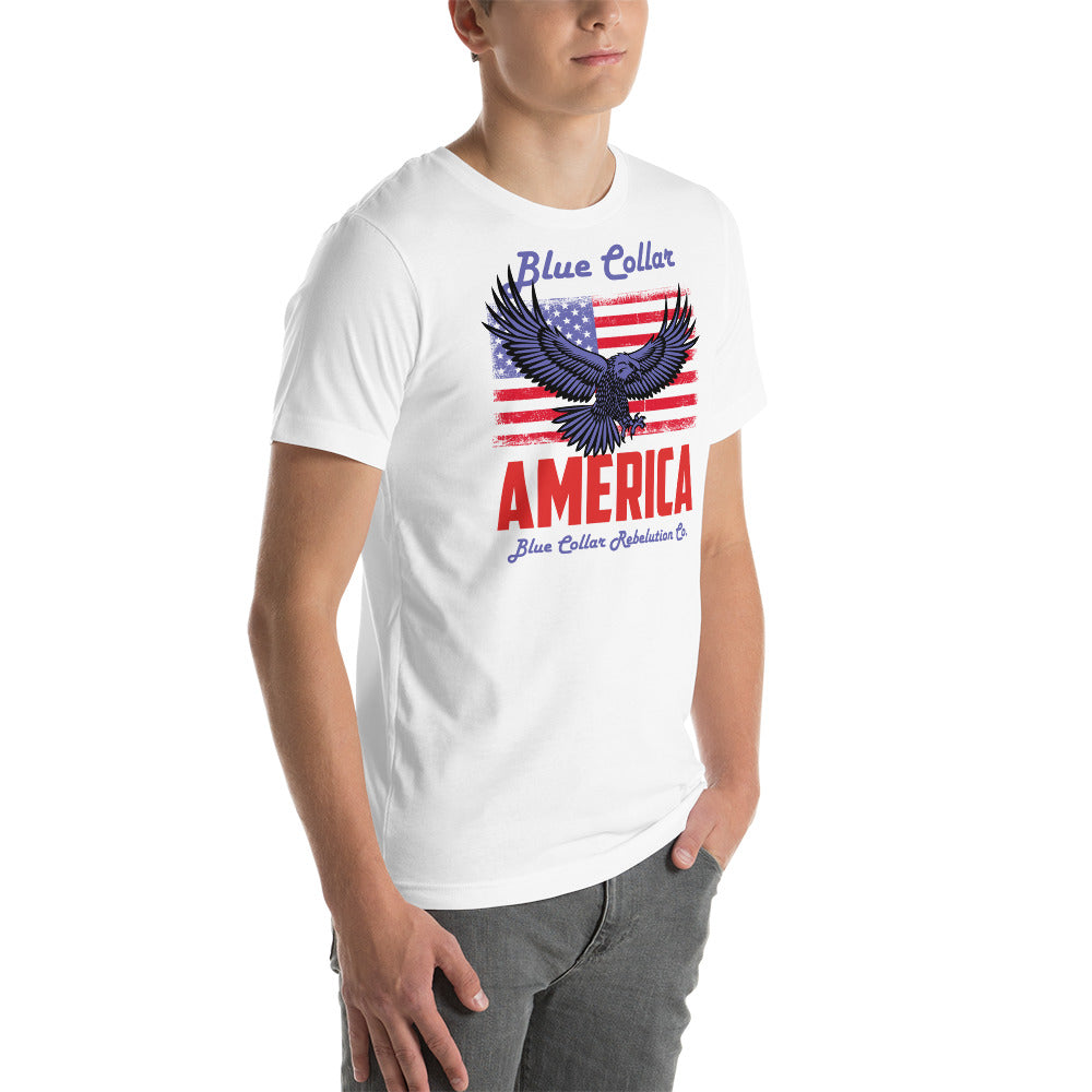 Blue collar america unisex t-shirt