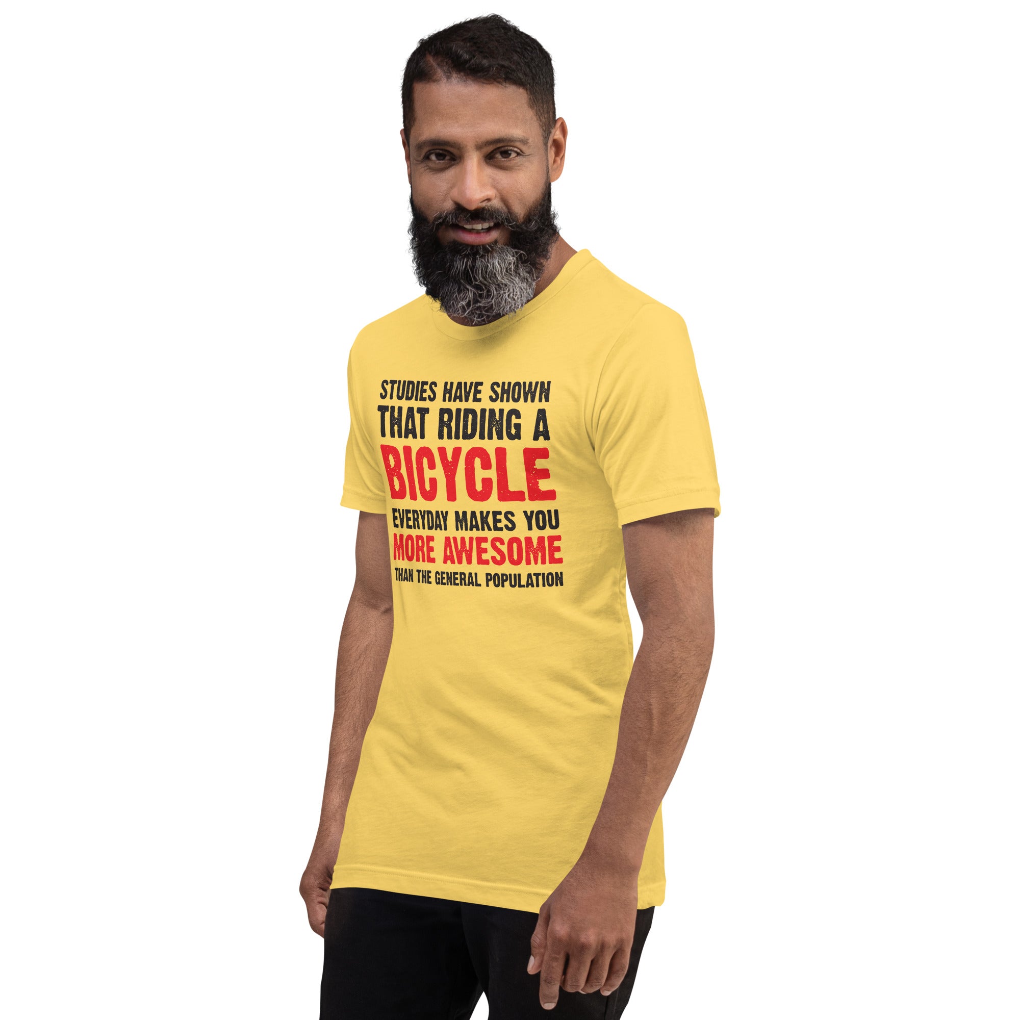 Riding a bycicle unisex t-shirt