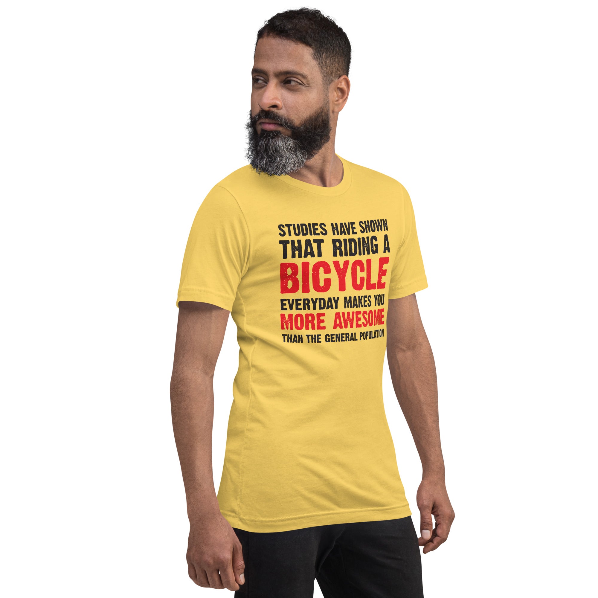 Riding a bycicle unisex t-shirt