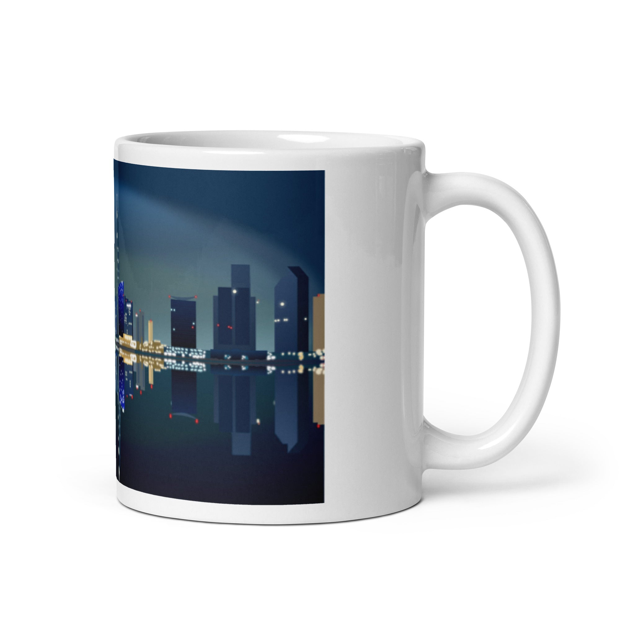 Dubai shiny mug